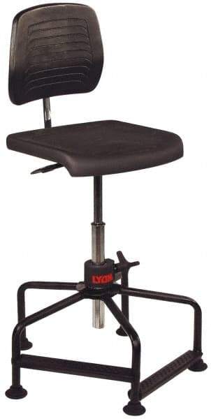 Lyon - Adjustable Chair - Polyurethane Seat, Black - A1 Tooling