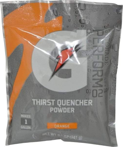 Gatorade - 8.5 oz Pack Orange Activity Drink - Powdered, Yields 1 Gal - A1 Tooling