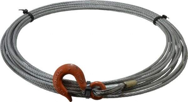 Lift-All - 1/4" Diameter x 50' Length Winch Cable - A1 Tooling