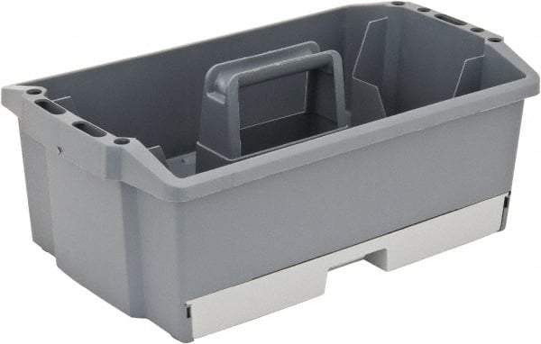 Flambeau - 12 Compartment 1 Tray Utility Tool Box - 13-3/4" Wide x 9" Deep x 4" High, Copolymer Resin, Gray - A1 Tooling