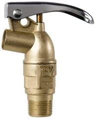 Value Collection - 3/4" NPT Zinc Rigid Drum Faucet - No Arrester, Self Closing - A1 Tooling