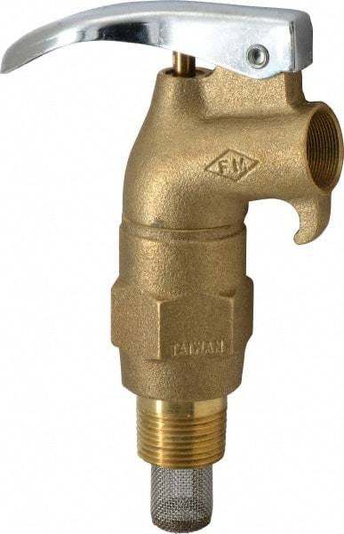 Value Collection - 3/4" NPT Brass Rigid Drum Faucet - FM Approved, External Arrester, Self Closing - A1 Tooling