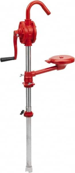 Wesco Industrial Products - Cast Iron Hand Operated Rotary Pump - Cast Iron, For Fuel Oil Products - A1 Tooling