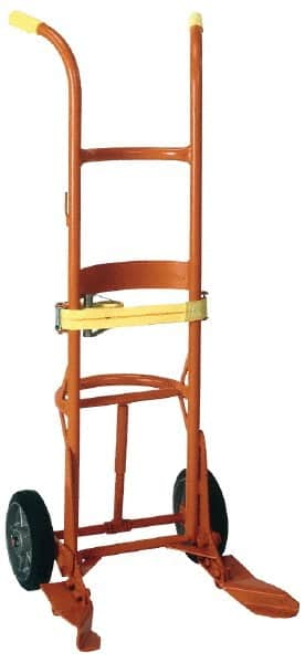 Wesco Industrial Products - 1,000 Lb Load Capacity, 55 Gal Drum Hand Truck - 23-1/2" Wide x 59-3/4" High, 2 Wheels - A1 Tooling