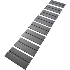 Edsal - 96" Wide, Open Shelving Ribbed Steel Decking - 48" Deep, Use with Edsal System II - A1 Tooling