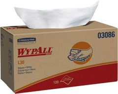 WypAll - L30 Dry General Purpose Wipes - Pop-Up, 10-3/4" x 10" Sheet Size, White - A1 Tooling