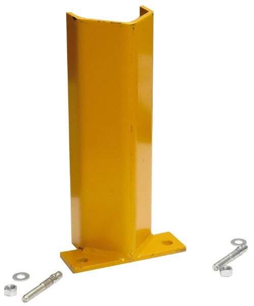 Value Collection - 12 High, Open Shelving Universal Post Protector - Steel, Use with Shelving - A1 Tooling