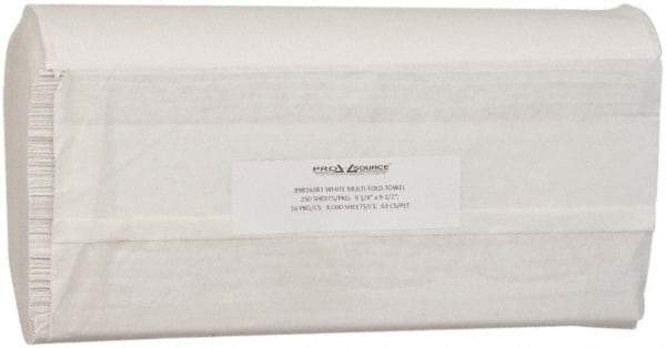 Value Collection - White Multi-Fold Paper Towels - 70 Sheets per Roll, 16 Packages per case - A1 Tooling