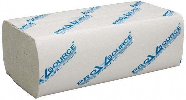 PRO-SOURCE - 1 Ply White Multi-Fold Paper Towels - 9" Wide - A1 Tooling