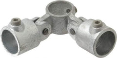 Kee - 1-1/4" Pipe, Malleable Iron Swivel Socket Pipe Rail Fitting - Galvanized Finish - A1 Tooling