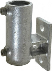 Kee - 1" Pipe, Malleable Iron Rail Base Pipe Rail Fitting - Galvanized Finish - A1 Tooling