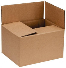 Made in USA - 8" Wide x 10" Long x 6" High Corrugated Shipping Box - Brown, 200 Lb Capacity - A1 Tooling