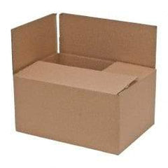 Made in USA - 12" Wide x 16" Long x 8" High Corrugated Shipping Box - Brown, 200 Lb Capacity - A1 Tooling