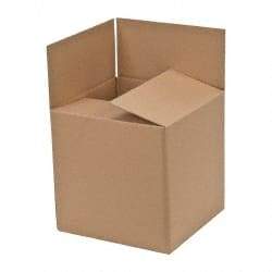 Made in USA - 16" Wide x 16" Long x 16" High Corrugated Shipping Box - Brown, 200 Lb Capacity - A1 Tooling