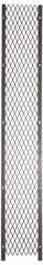 Folding Guard - 2' Wide x 10' High, Temporary Structure Woven Wire Panel - 10 Gauge Wire, 1-1/2 Inches x 16 Gauge Channel Frame, Includes Hardware, Top Capping and Floor Socket - A1 Tooling