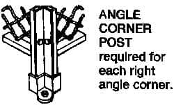 Folding Guard - Temporary Structure Floor Socket - For Temporary Structures - A1 Tooling