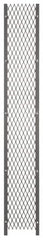 Folding Guard - 4' Wide x 7' High, Hinged Single Door for Temporary Structures - Woven Wire - A1 Tooling