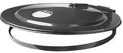 Justrite - 30 Gal, Steel Drum Cover - Hinged Self-Closing Drum Cover - A1 Tooling