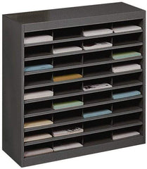 Safco - Deluxe Document Organizer - 36 Compartments, 9" Wide x 3" High x 12-1/4" Deep Compartment - A1 Tooling