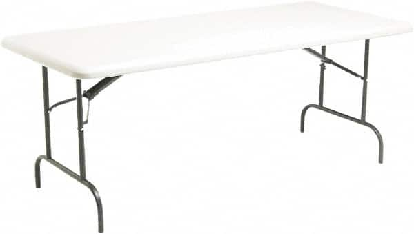 ICEBERG - 30" Long x 72" Wide x 29" High, Folding Table - Platinum - A1 Tooling