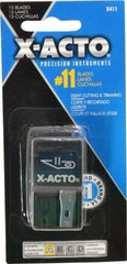 X-ACTO - 15 Piece Steel Hobby Blade - 1-19/32" OAL - A1 Tooling