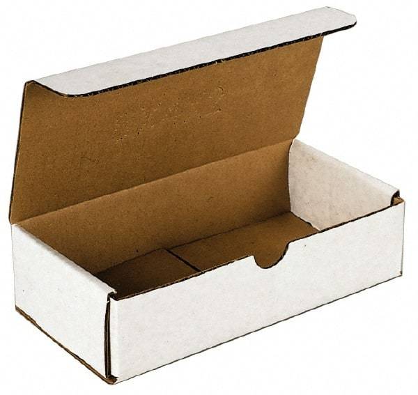 Made in USA - 6" Wide x 6" Long x 3" High Crush Proof Mailers - Oyster White, 200 Lb Capacity - A1 Tooling