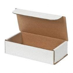 Made in USA - 4" Wide x 8" Long x 2" High Crush Proof Mailers - Oyster White, 200 Lb Capacity - A1 Tooling