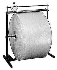 Value Collection - 50" Wide, Roll Storage Stands - Holds up to 48" Diameter Rolls, up to 300 Lb Max - A1 Tooling