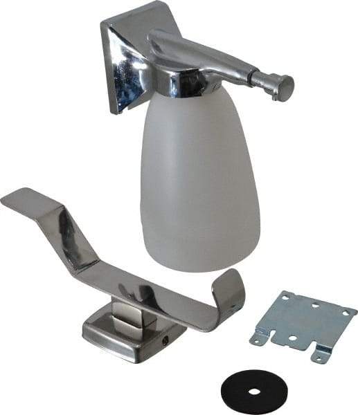 Value Collection - 16 oz Liquid Soap Dispenser Hardware - Plastic, Hanging, Chrome - A1 Tooling