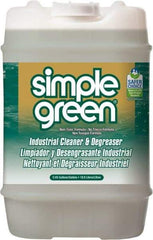 Simple Green - 5 Gal Bucket Cleaner/Degreaser - Liquid, Biodegradable, Concentrated, Unscented - A1 Tooling