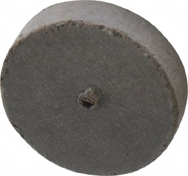 Cratex - 7/8" Diam x 1/16" Hole x 3/16" Thick, Surface Grinding Wheel - Silicon Carbide, Medium Grade, 25,000 Max RPM, Rubber Bond, No Recess - A1 Tooling