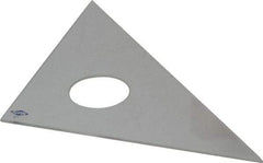 Alvin - 8 Inch Long, Styrene Plastic Triangles - A1 Tooling