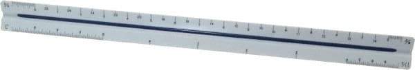 Staedtler - 12 Inch Long, Plastic Triangular Scales - A1 Tooling