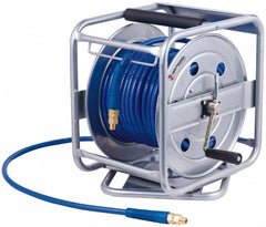 PRO-SOURCE - 100' Manual Hose Reel - 250 psi, Hose Included - A1 Tooling