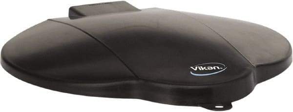 Vikan - 3 Gal Polypropylene Pail Lid - Black, For Use with 5694 - A1 Tooling