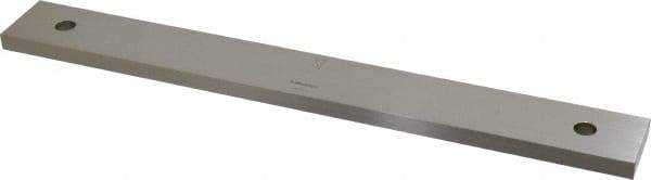 Mitutoyo - 12" Rectangular Steel Gage Block - Accuracy Grade AS-1, Includes Certificate of Inspection - A1 Tooling