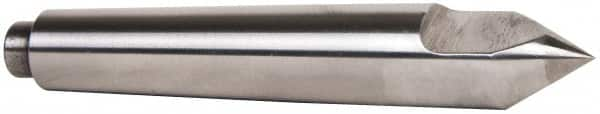 Riten - 3/4" Head Diam, Carbide-Tipped Steel Standard Point Half Dead Center - Jarno 6 Taper, 3/4" Point Diam, 1-1/8" Point Length, 4-1/2" OAL - A1 Tooling