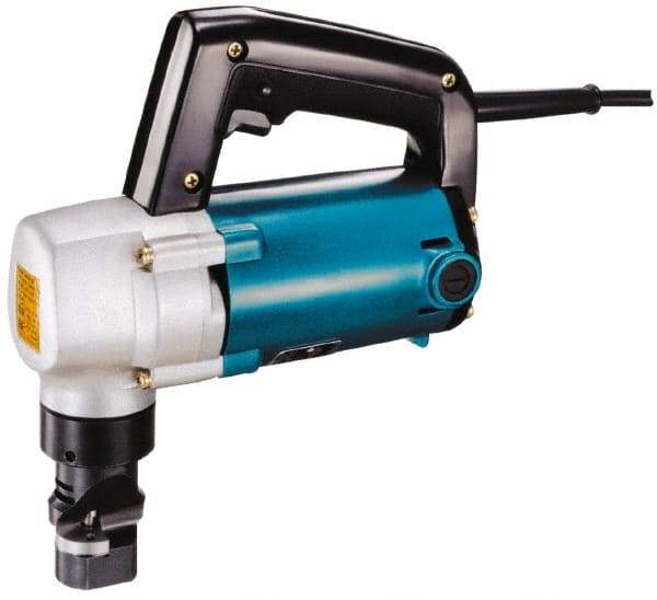 Makita - Power Nibblers Type of Power: Electric Cutting Capacity (Gauge): 10 (Steel); 12 (Stainless Steel) - A1 Tooling