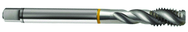 M14x2.0 6H 3-Flute Cobalt Yellow Ring Semi-Bottoming 40 degree Spiral Flute Tap-Bright - A1 Tooling