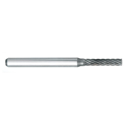 ‎SC-41 -3/32 × 7/16 LOC × 1/8 Shank × 1-1/2 OAL Cylindrical Ball Nose Carbide Medium Right Hand Spiral Burr - A1 Tooling