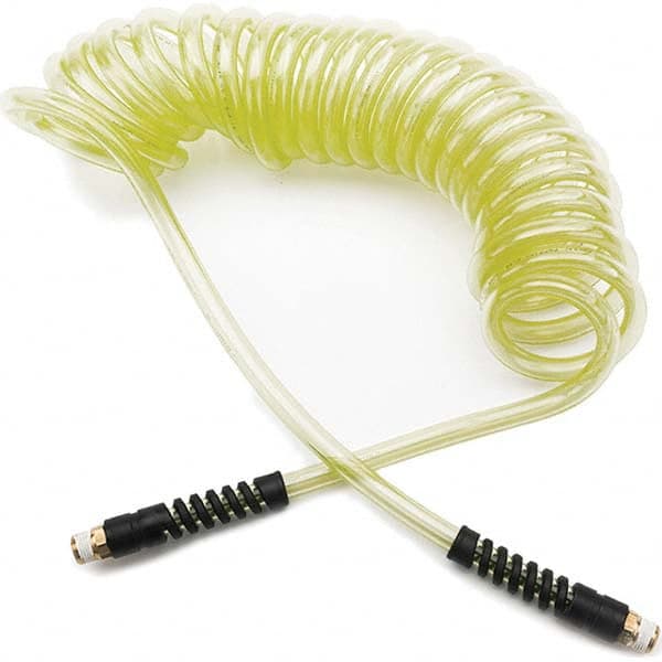 Parker - Coiled & Self-Storing Hose Inside Diameter (Inch): 1/4 Material: 95A Shore Durometer Polyurethane - A1 Tooling