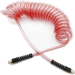 Parker - Coiled & Self-Storing Hose Inside Diameter (Inch): 1/4 Material: 95A Shore Durometer Polyurethane - A1 Tooling