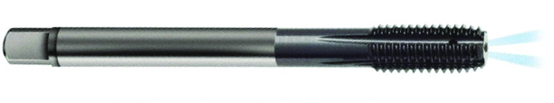 M18 x 1.50 Dia. - 6HX - 7 FL - Carbide Semi-Bott Tap-TiCN -Coolant-Thru-FORM-C DIN 374 - A1 Tooling