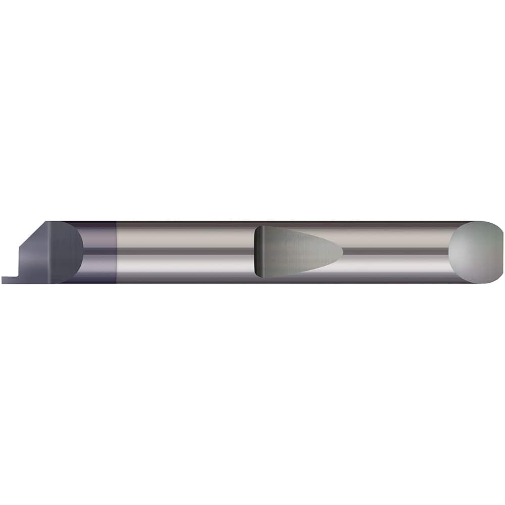 Grooving Tool: Face Solid Carbide, 1/4″ Shank Dia, 0.039″ Groove Width