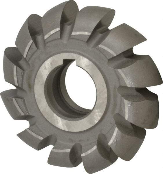 Value Collection - 7/16" Radius, 7/8" Circle Diam, 3-1/4" Cutter Diam, Arbor Connection, Convex Radius Cutter - High Speed Steel, Uncoated, 12 Teeth - A1 Tooling