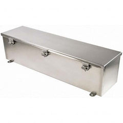 Wiegmann - NEMA 4X Stainless Steel Junction Box Enclosure with Hinge Cover - A1 Tooling