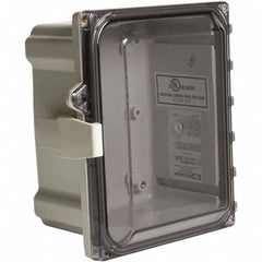 Wiegmann - NEMA 4X Polycarbonate Standard Enclosure with Continuous Hinge Cover - A1 Tooling