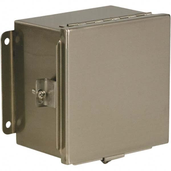 Wiegmann - NEMA 4X Stainless Steel Standard Enclosure with Continuous Hinge Cover - A1 Tooling