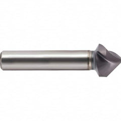 Guhring - 25mm Head Diam, 10mm Shank Diam, 3-Flute 90° Cobalt Countersink - A1 Tooling