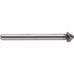 Guhring - 10.4mm Head Diam, 6mm Shank Diam, 3-Flute 90° High Speed Steel Countersink - A1 Tooling